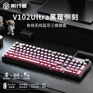 手在机械键盘上打字展示性能使用场景