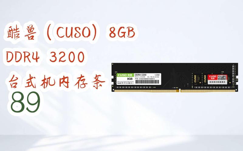 内存条规格标签特写