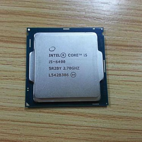 Computer performance metrics on monitor