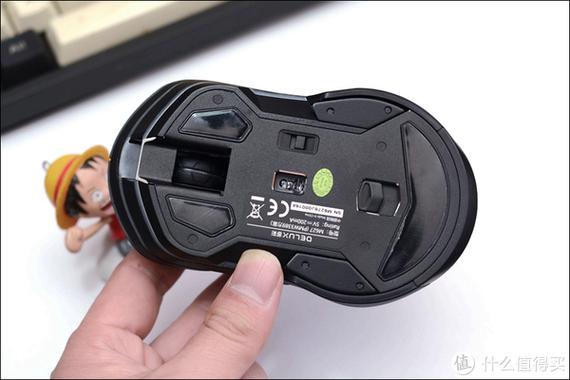 Hand using a computer mouse in a gaming setup