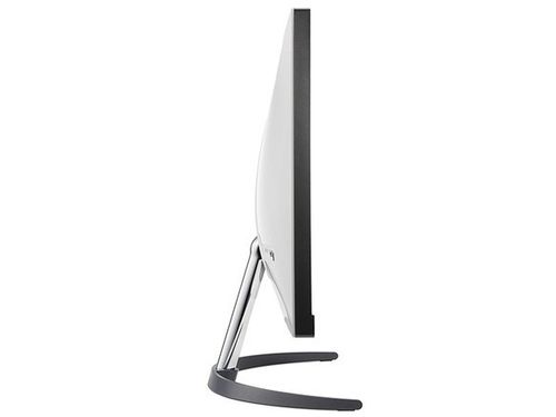 超宽曲面显示器桌面摆放