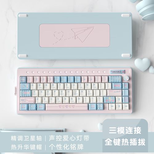 reccazr 纸飞机66 vs Keychron K1 vs 雷柏V500L 深度对比