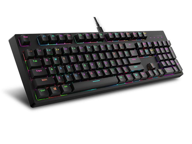 键盘底部视角，显示防滑脚垫和支撑架设计