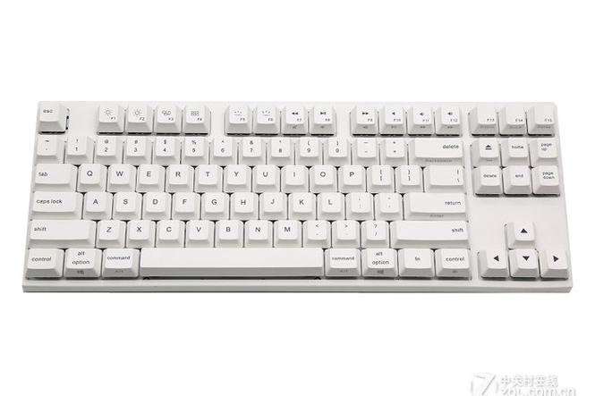 键盘键帽细节特写