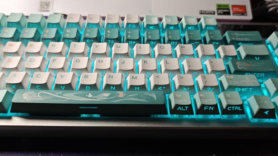 键盘在桌面设置中的整体展示