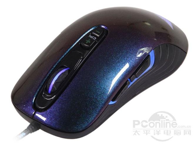 鼠标DPI和规格参数示意图