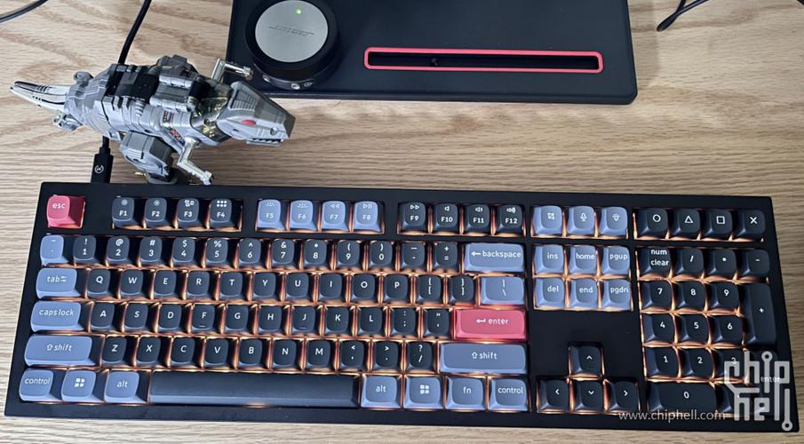 键盘多媒体旋钮特写