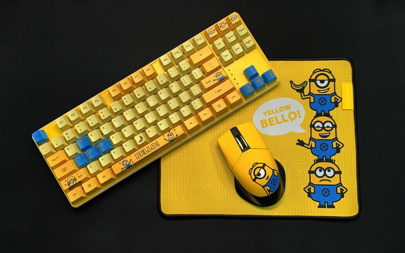 机械师Minion M800评测:小黄人联名设计,无线游戏鼠标的时尚与性能之选