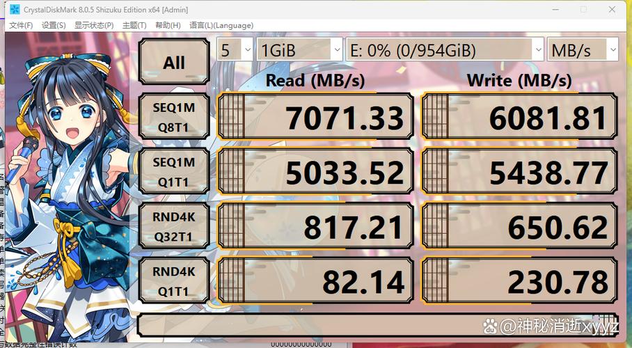 数据速度测量界面