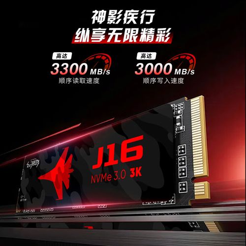 固态硬盘规格标签特写