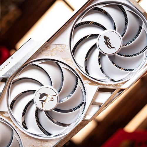 硬件散热器和热管细节特写