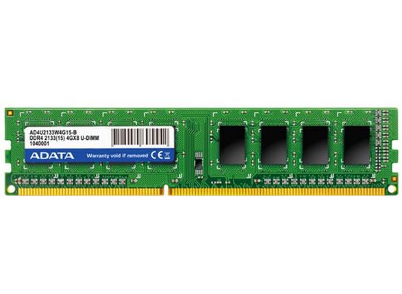 威刚4GB DDR4 2133内存评测：入门级台式机的稳定之选