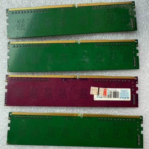 电脑主板上的内存插槽和芯片细节