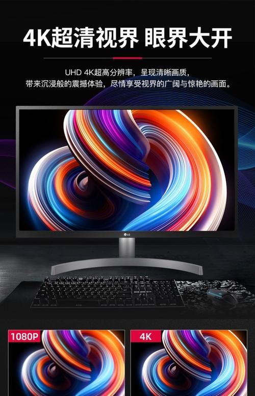 4K分辨率屏幕显示测试图案