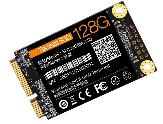 台电极速MS550 mSATA（128GB）评测：小巧高速，入门级固态硬盘新选择
