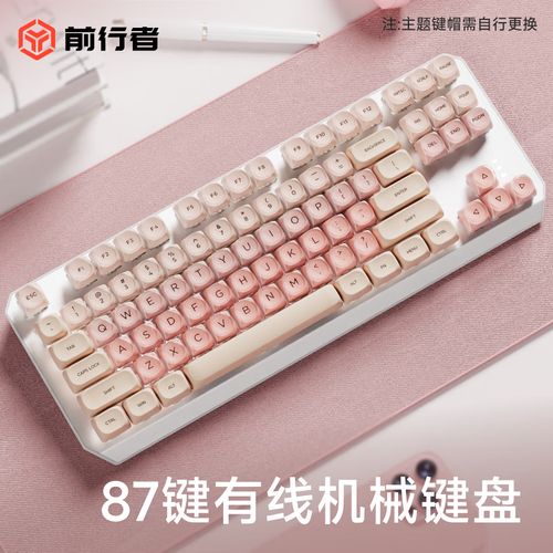 Person choosing between different keyboards