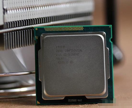 Gaming computer setup with graphics card