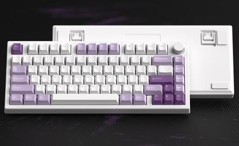 腹灵GP75 TTC海王星轴评测：75键客制化键盘的颜值与性能之选