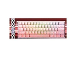 狼蛛MINI 60HE Pro桃夭粉评测:烟云磁轴+客制化,60%键盘的精致之选