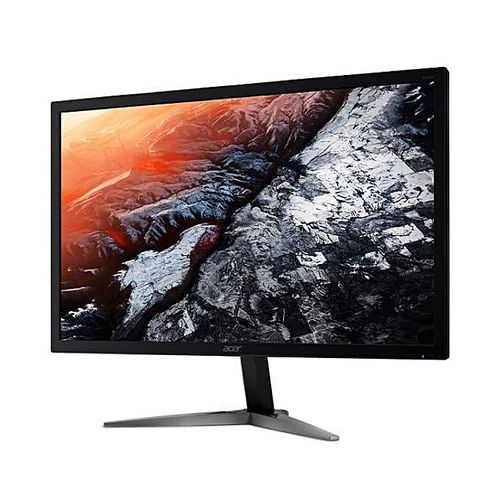 显示器背面接口特写