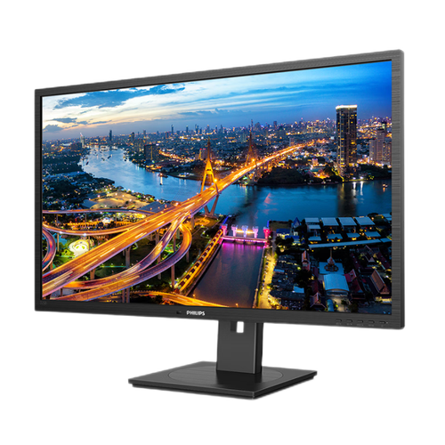 显示器面板和电路板特写