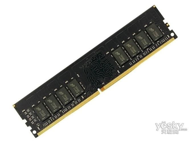 硬件参数图表，展示DDR4内存技术细节