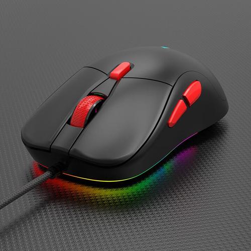 黑爵AJ129评测：12400DPI双模竞技鼠标，轻量化设计能否征服游戏战场？