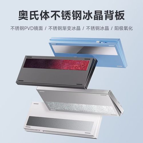 铝制机箱散热片，类比键盘金属散热