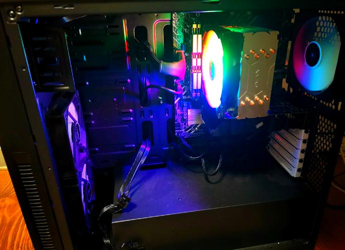 Computer performance testing on screen