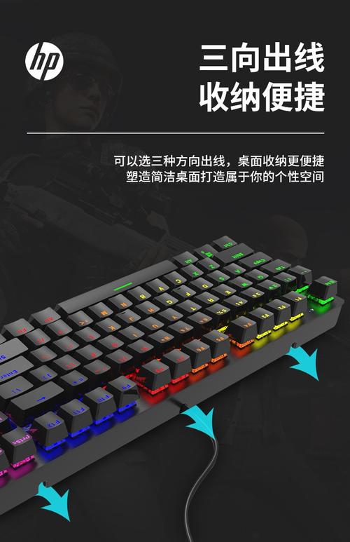 键盘接口和线缆细节