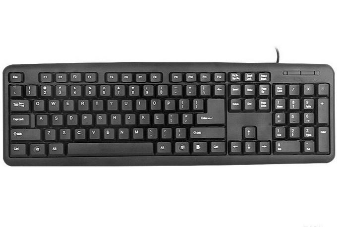 酷怡K2有线办公键盘评测：20元价位的高性价比之选