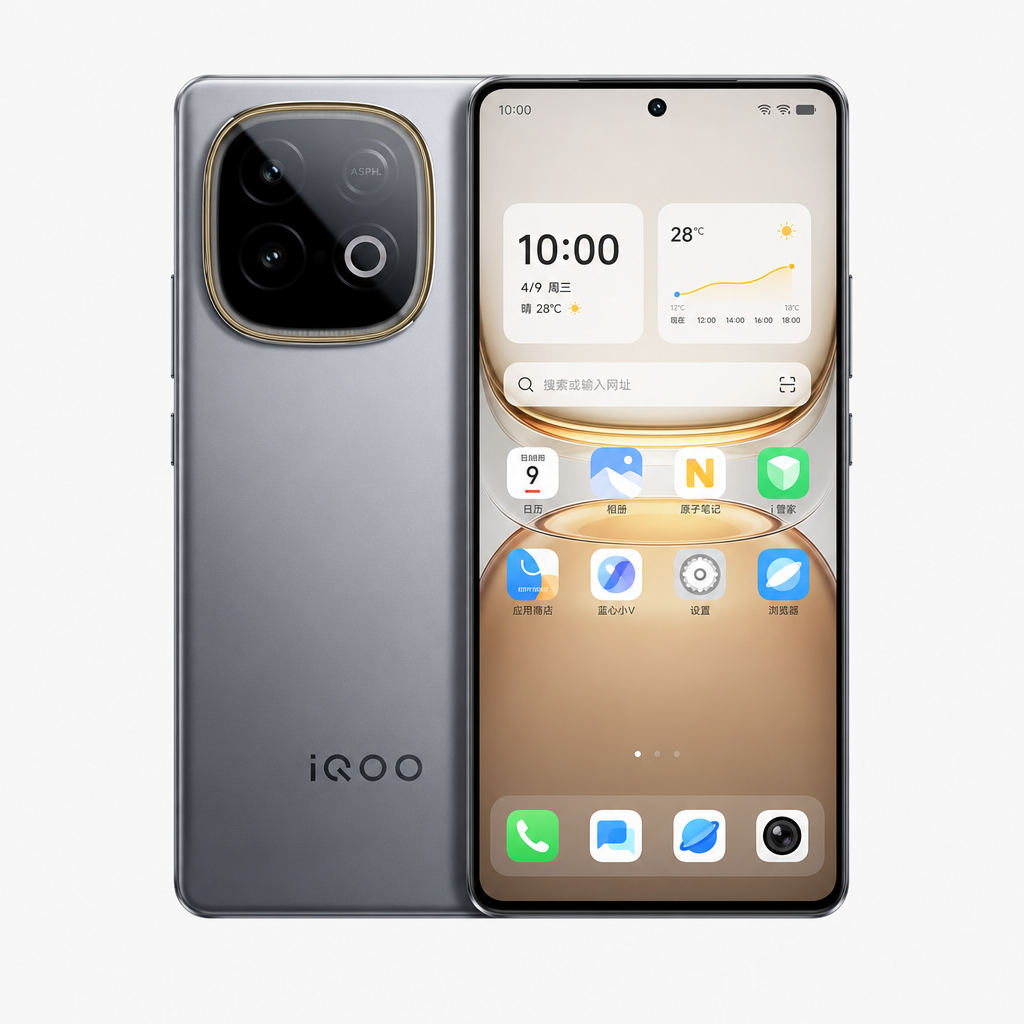 iQOO Z10 Turbo+(12GB/256GB)天玑9400+旗舰芯，8000mAh超薄蓝海电池，自研电竞芯片Q2