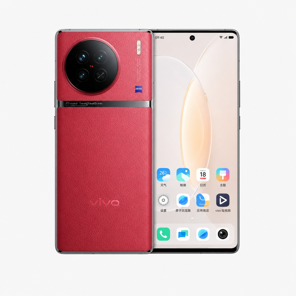 vivo X90（12GB/256GB）天玑 9200，自研芯片V2，VCS仿生光谱大底主摄
