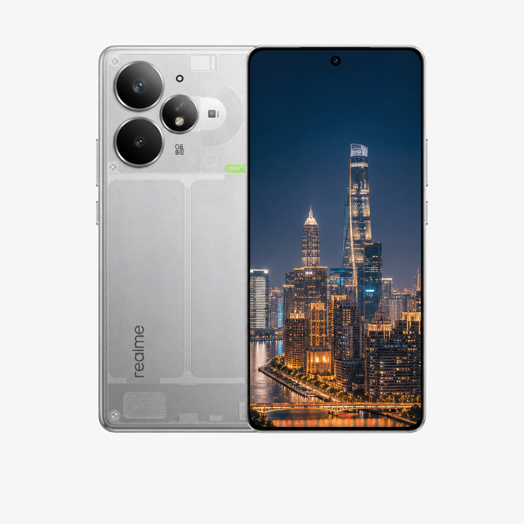 真我Neo7 Turbo(12GB/256GB)天玑9400e旗舰芯，144Hz 1.5K护眼直屏，透明新生设计