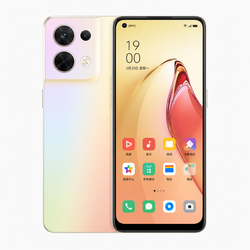 OPPO Reno8（8GB/256GB）天玑1300，流云双镜设计，36个月流畅双引擎