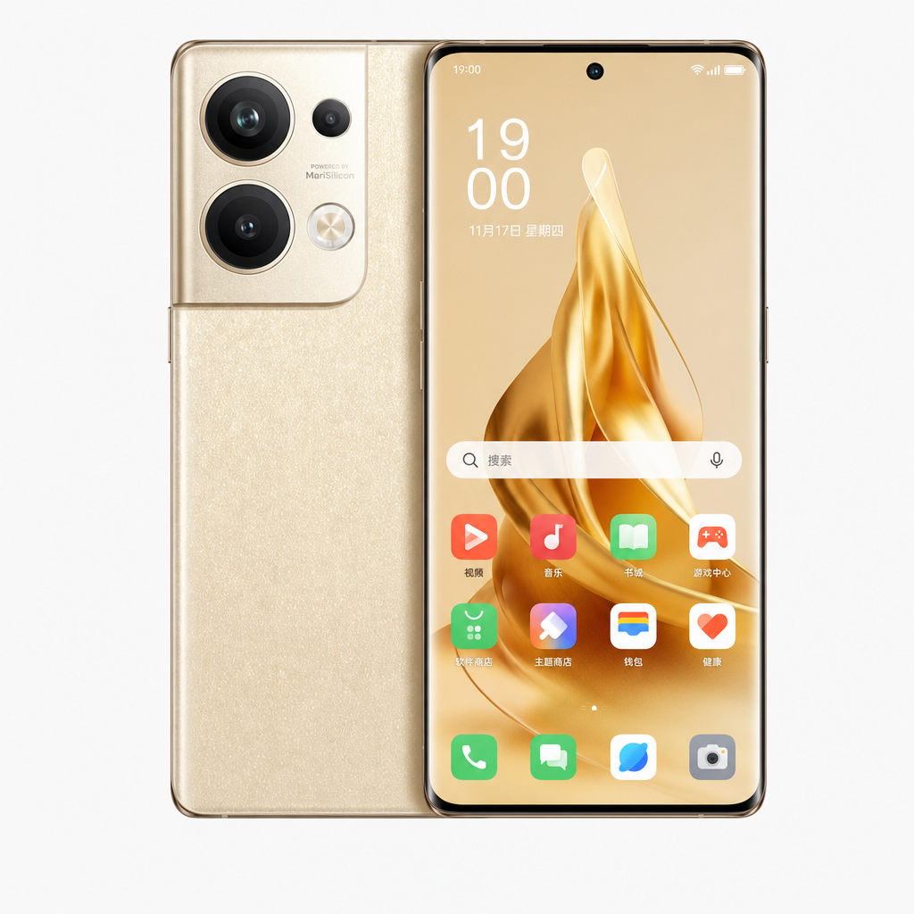 OPPO Reno9 Pro+（16GB/256GB）双芯人像摄影系统，骁龙8+旗舰芯片，120Hz OLED超清曲面屏