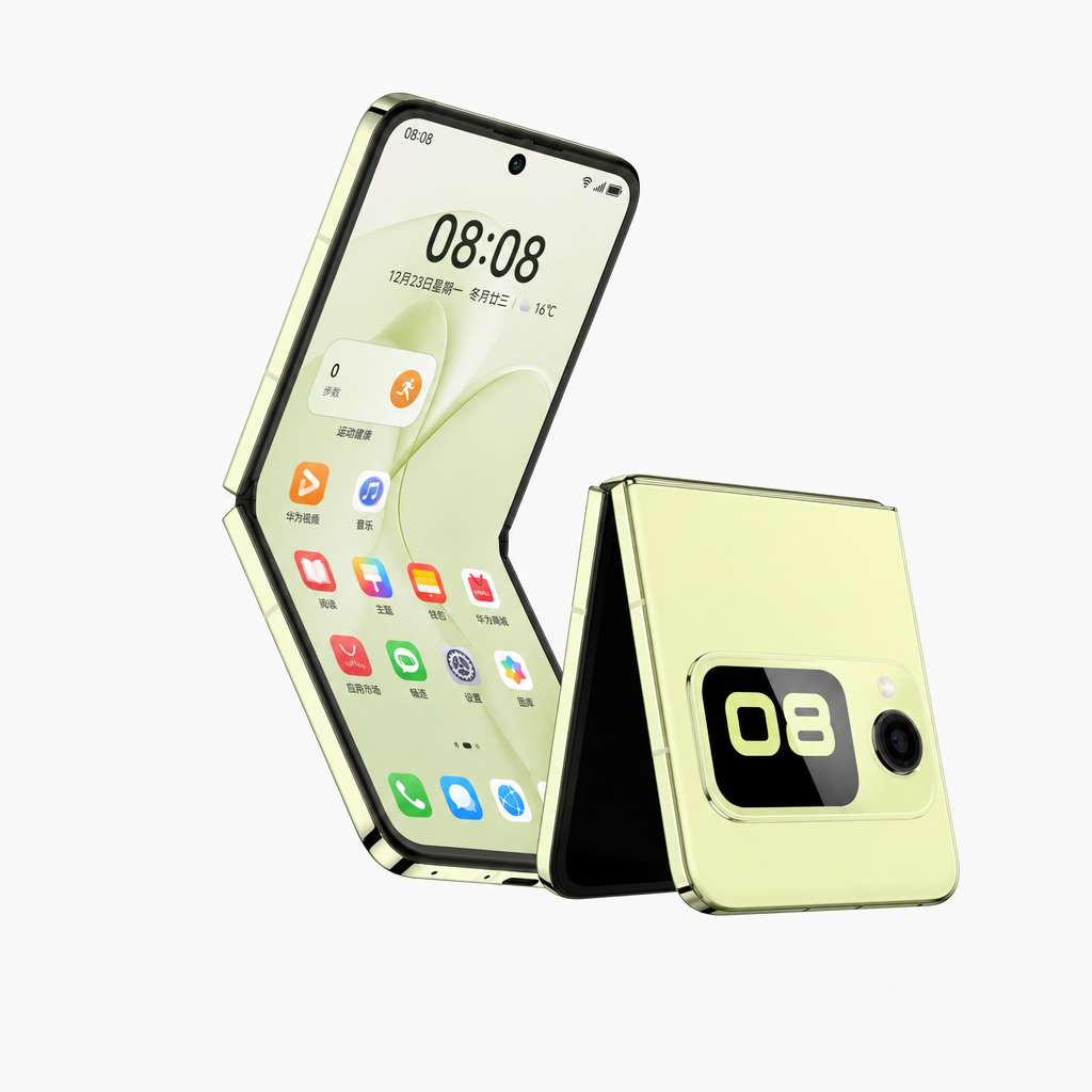 华为nova Flip 512GB6.88mm轻薄可靠，鸿蒙AI趣玩，后置5000万悬停自拍
