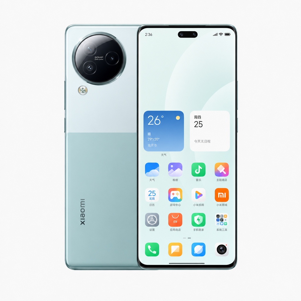 小米Civi 3（12GB/256GB）前置仿生双主摄，天玑8200-Ultra，柔性护眼屏