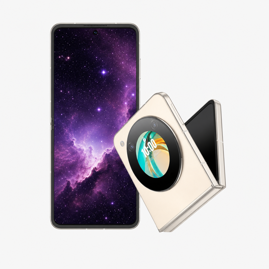 努比亚Flip(12GB/512GB)Neovision泰山AI影像，AI智慧语音，5000万像素悬停摄影