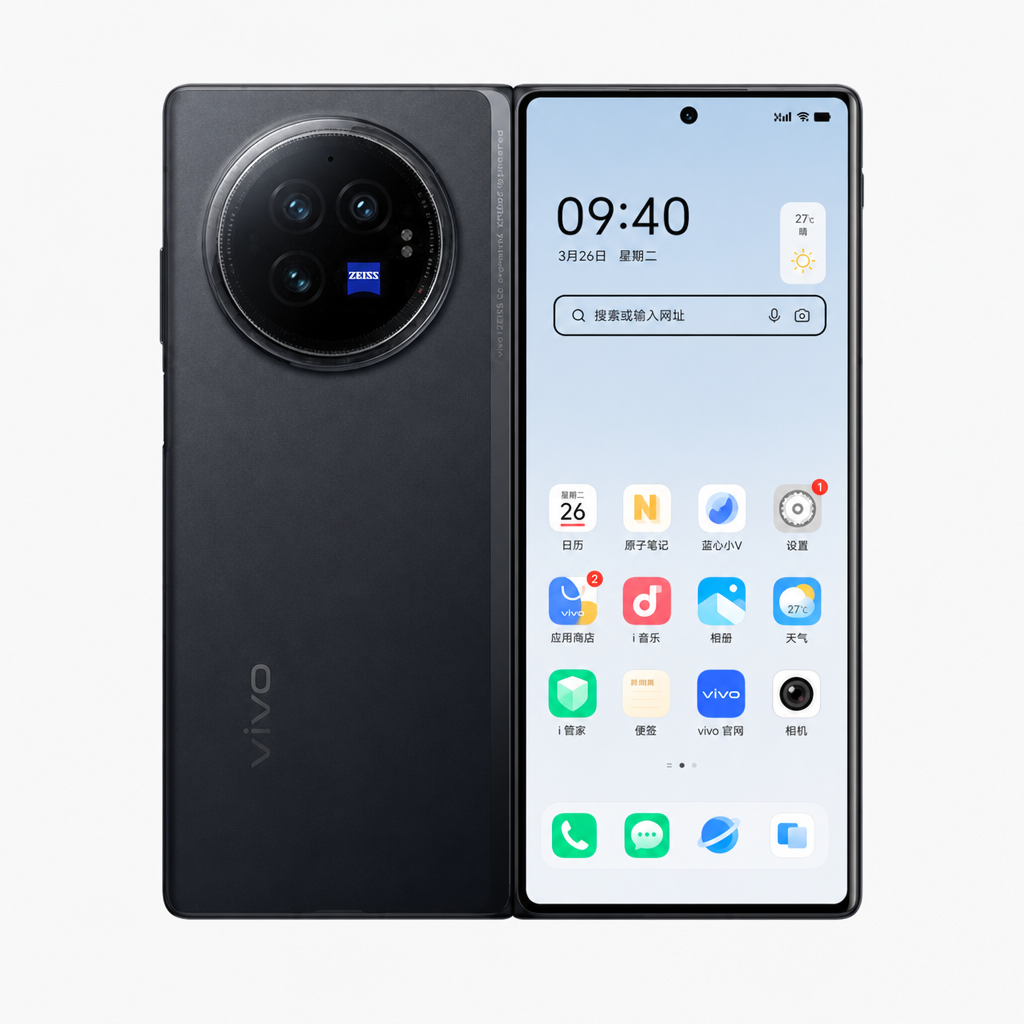 vivo X Fold3（16GB/1TB）219g超轻薄，5500mAh蓝海电池，超可靠铠羽架构