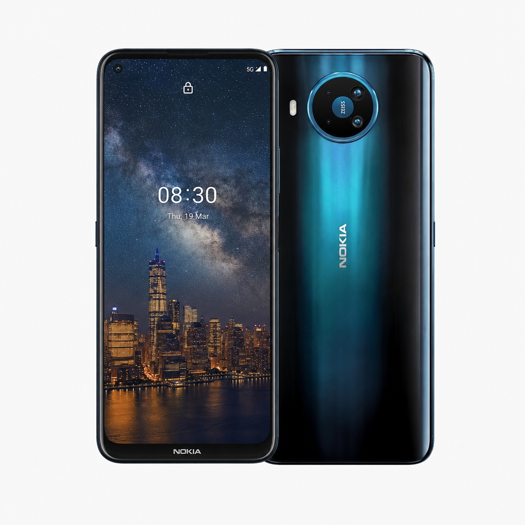 诺基亚8.3（6GB/64GB/全网通/5G版）卡尔.蔡司认证，支持13个5G频段，骁龙765G