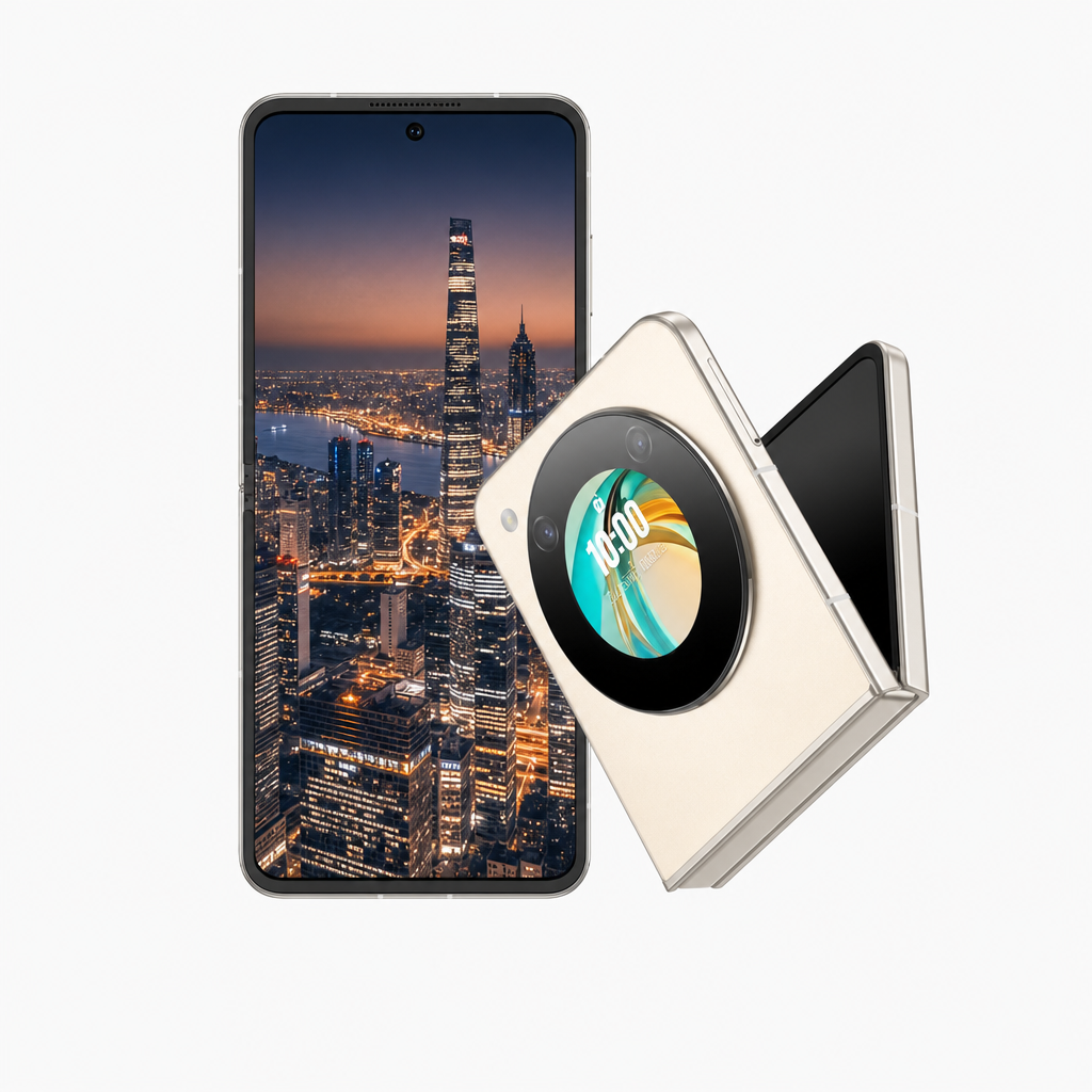 努比亚Flip(8GB/256GB)Neovision泰山AI影像，AI智慧语音，5000万像素悬停摄影