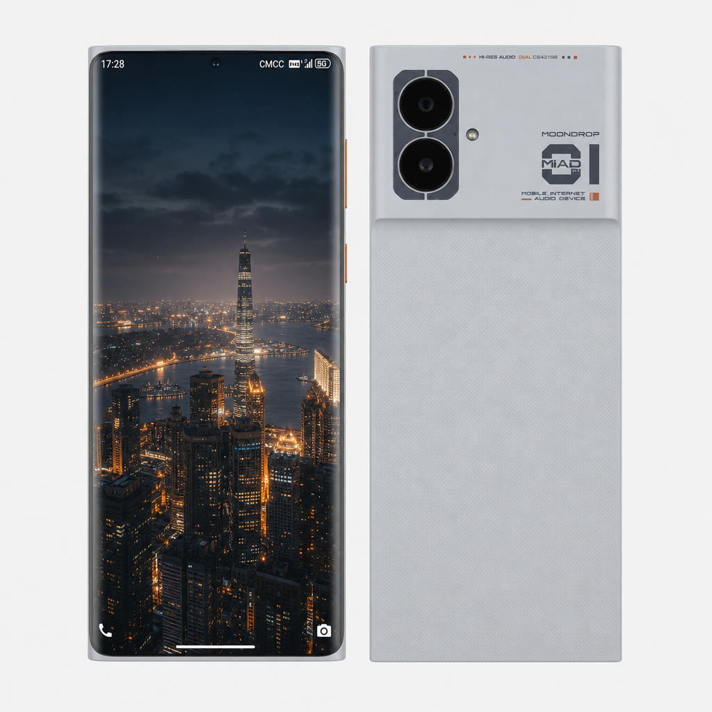 水月雨MIAD 01(12GB/256GB)双解码芯片，4.4mm耳机接口，132db动态范围