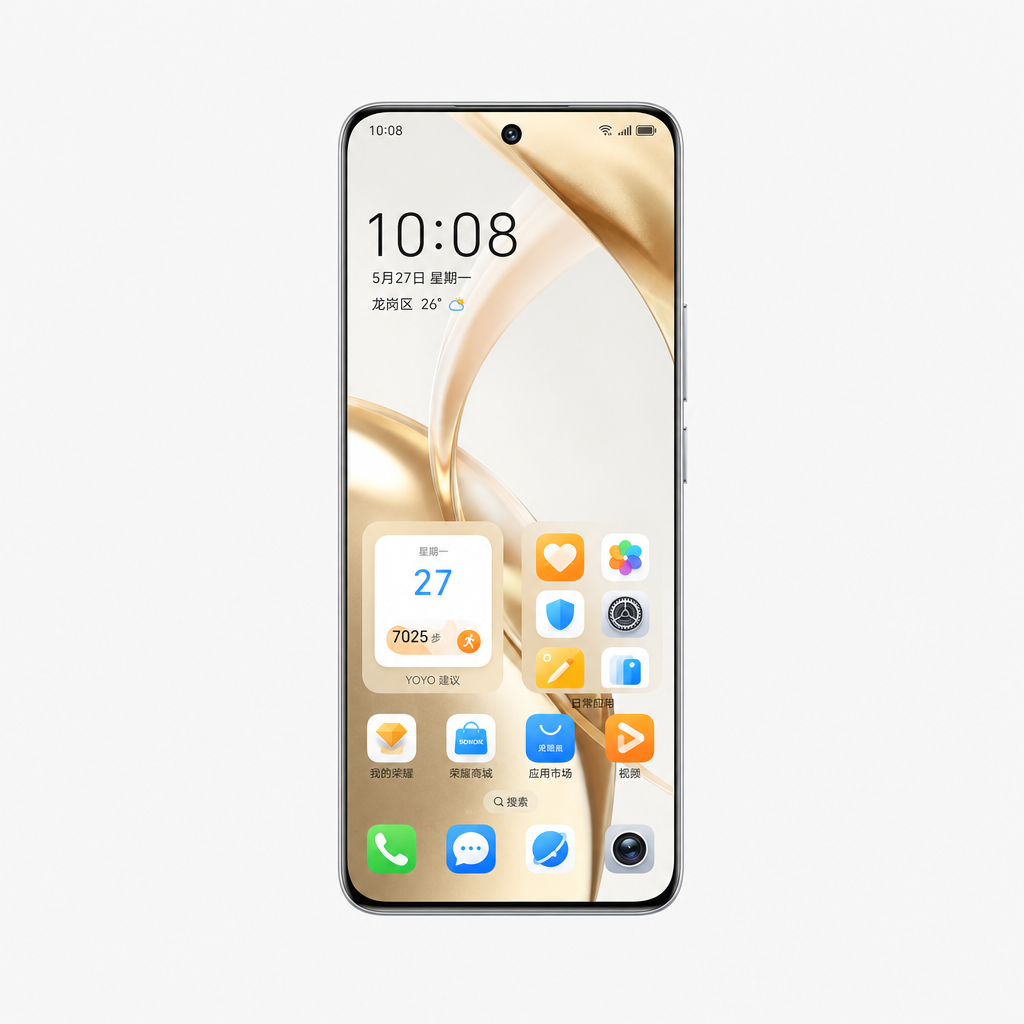 荣耀200(16GB/512GB)5000万雅顾光影主摄，荣耀绿洲护眼屏，5200mAh青海湖电池