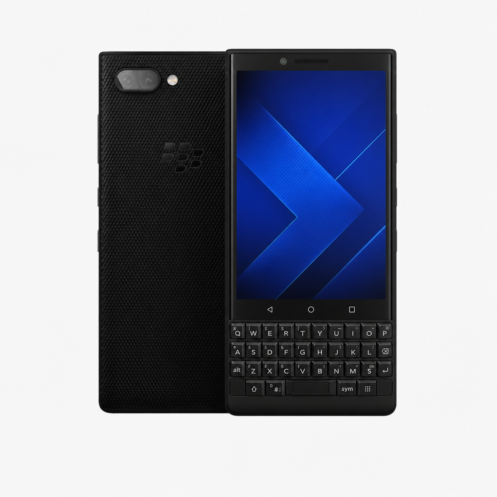 黑莓KEY2（6GB/64GB）QWERTY全键盘，中英文飞字，AI语音助手