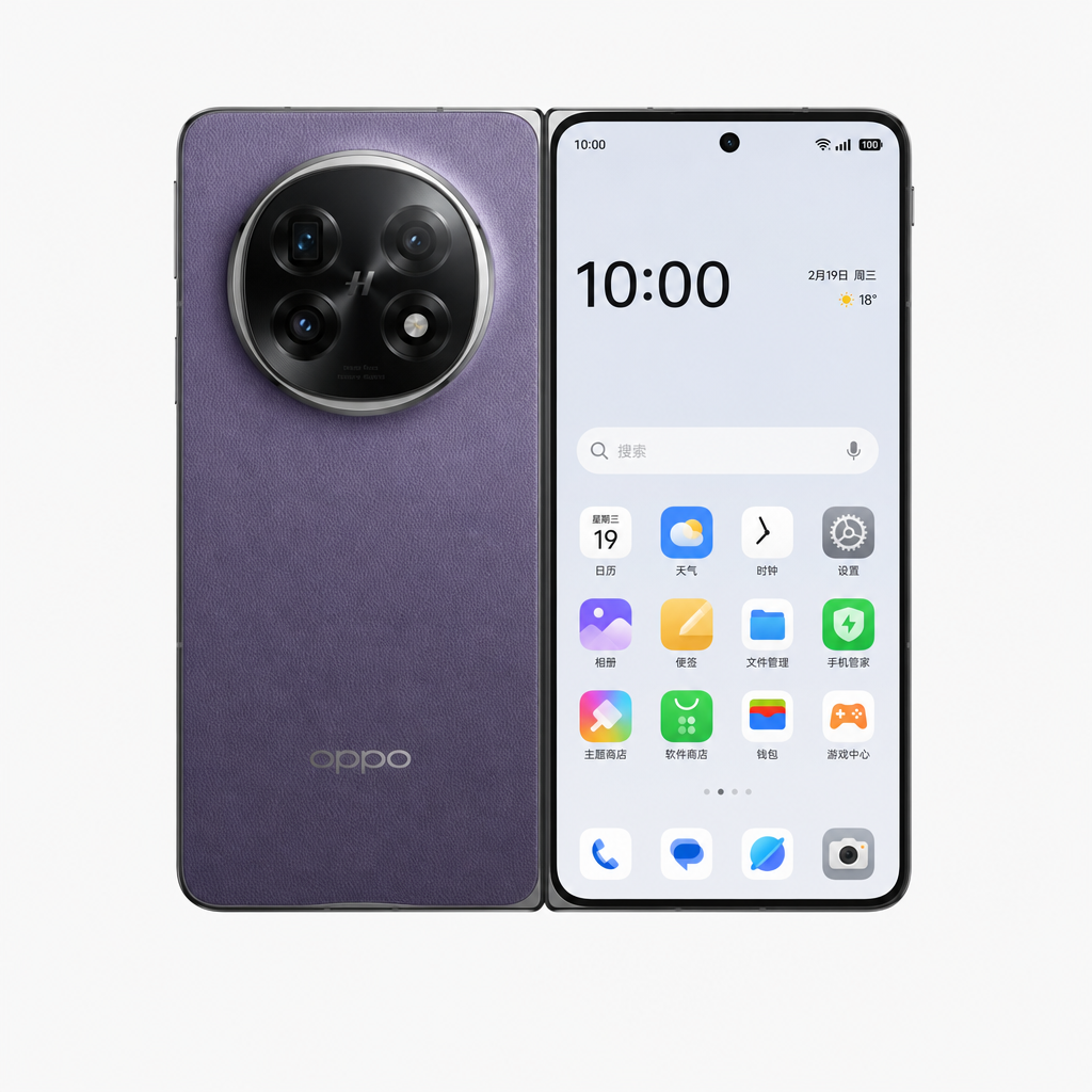 OPPO Find N5 (16GB/1TB/卫星通信版)AI 5G折叠屏，骁龙8至尊版，超长续航电池