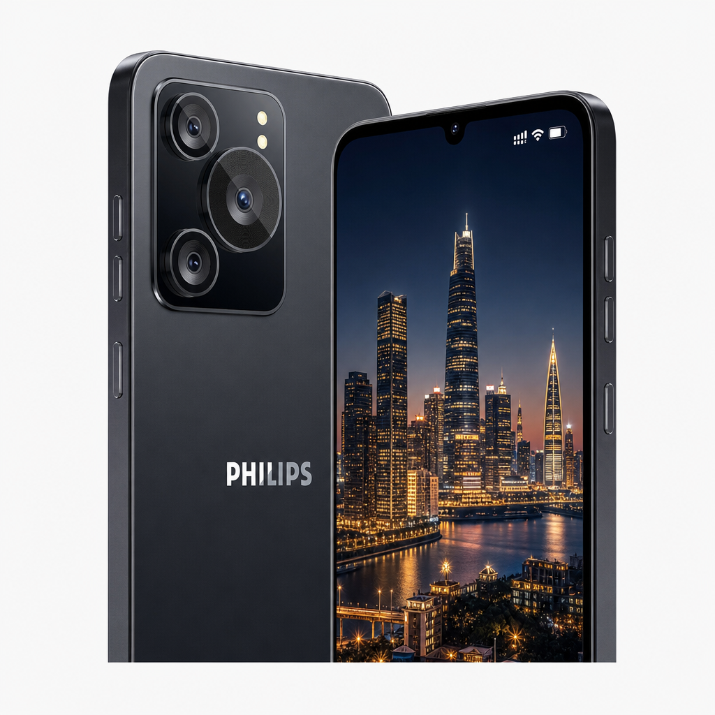 飞利浦PH9（4+128GB）时尚大屏，128G大内存，全面屏