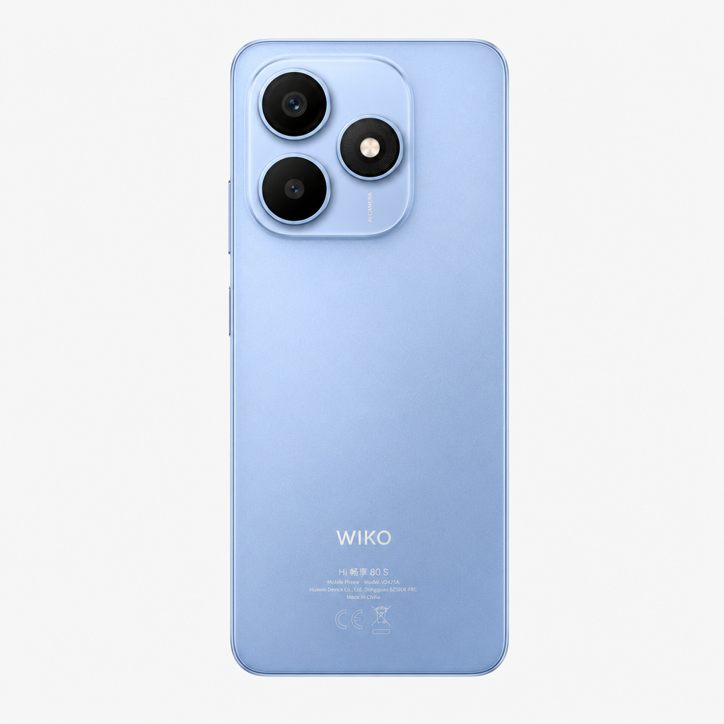 WIKO Hi畅享 80S(8GB/256GB)5G鸿蒙生态手机，双五星耐摔防水，22.5W快充