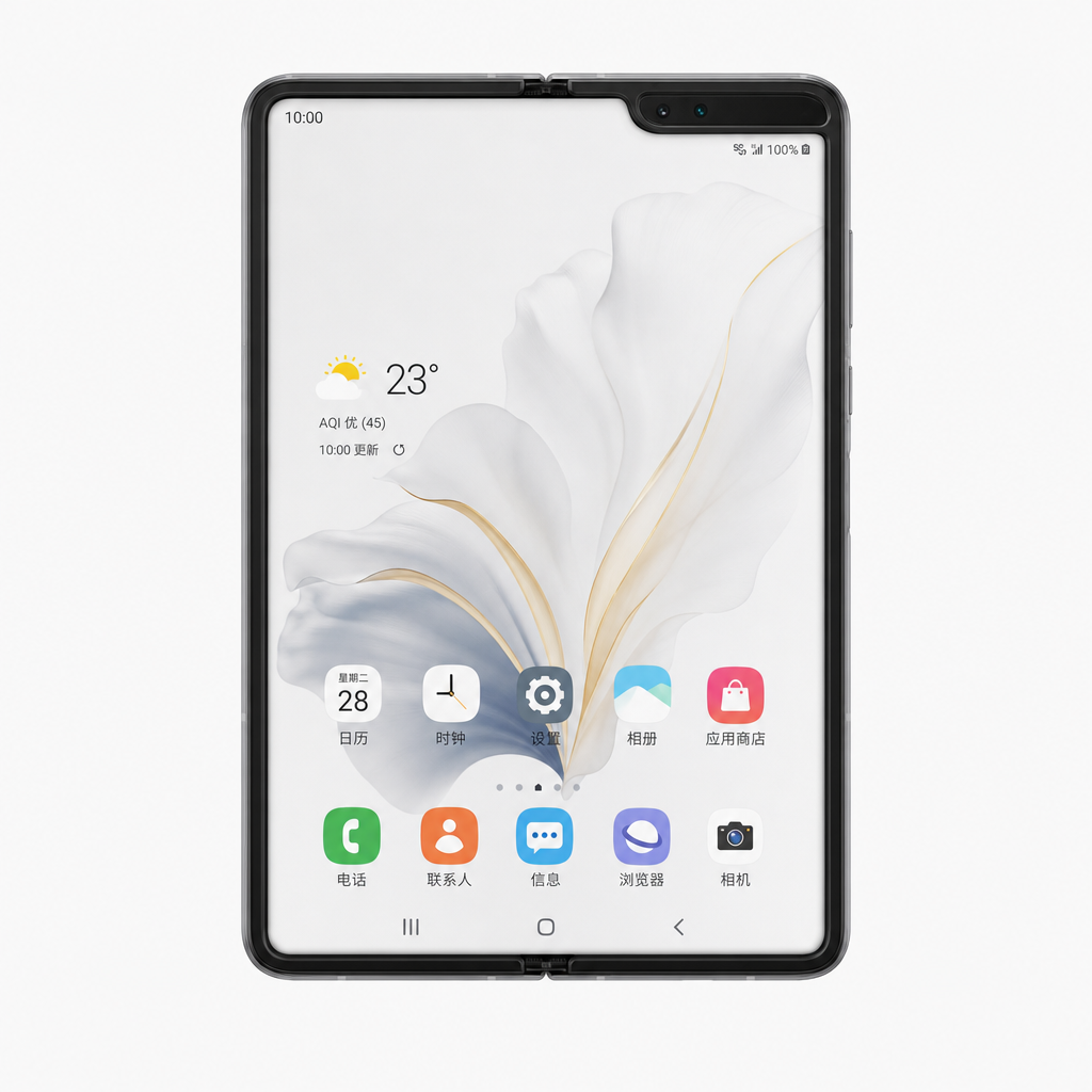 三星W20（12GB/512GB/全网通/5G版）5G超高速，全方位摄像头组，折叠屏
