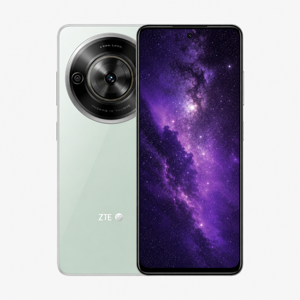 中兴畅行60 Plus(8GB/128GB)八核国产芯，护眼大屏，双面玻璃机身